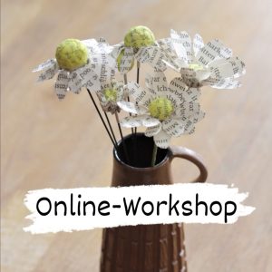 Online-Workshop Kamille aus alten Büchern
