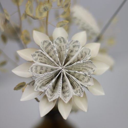 Origami-Blume